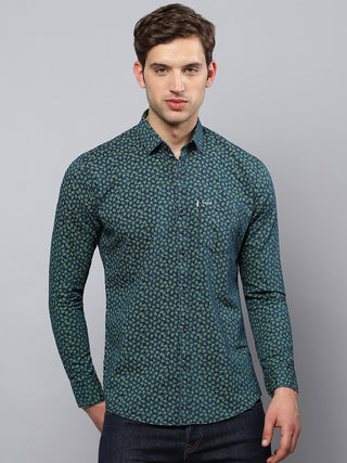 Men's Indigo Green Shirt